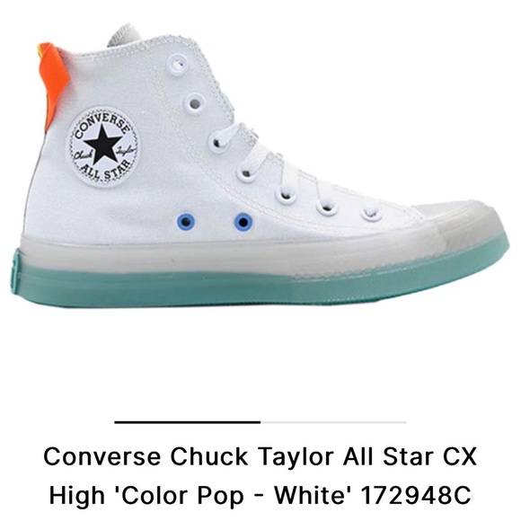 Limited edition Color Pop converse - Picture 4 of 6